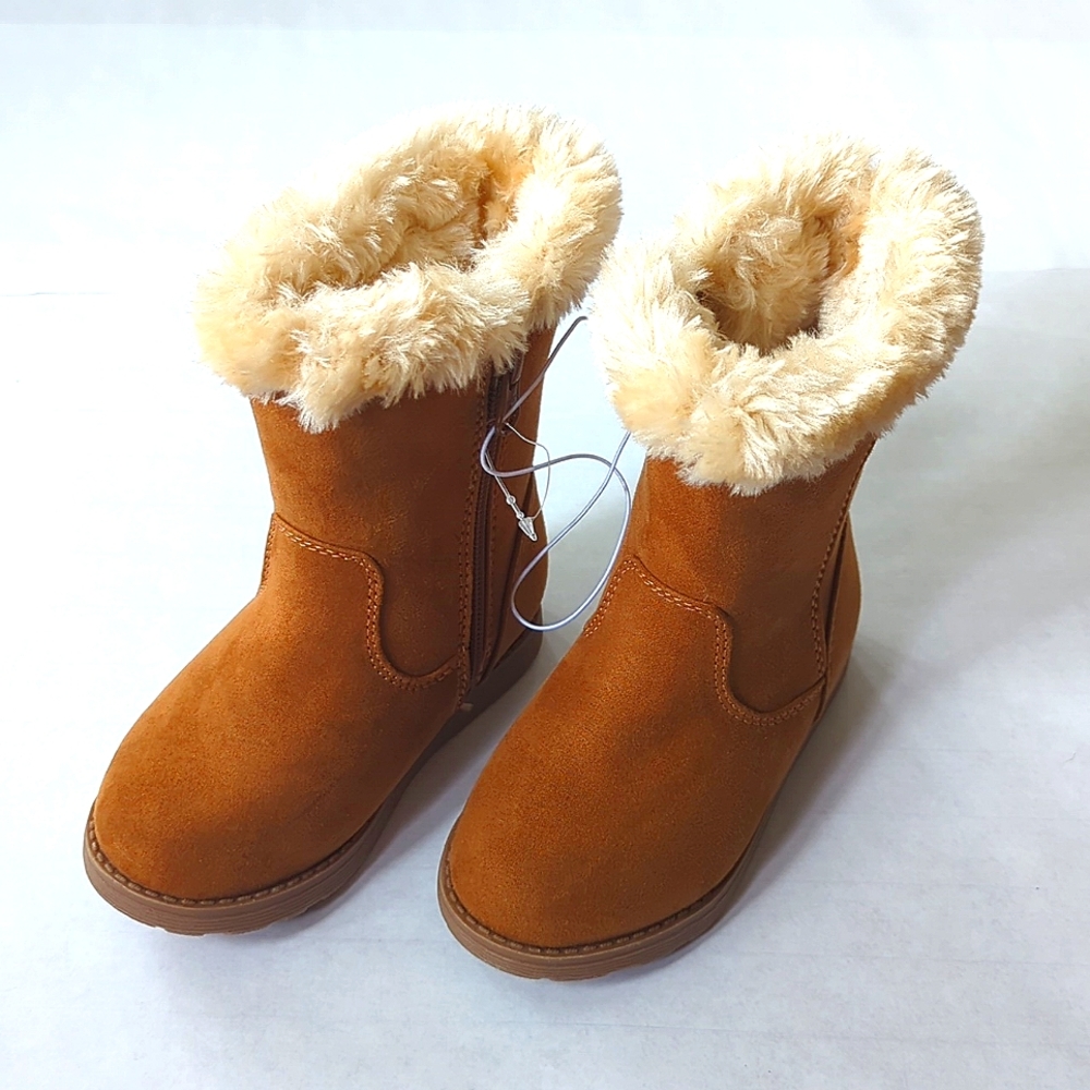 Toddler Girl Faux Fur Boots